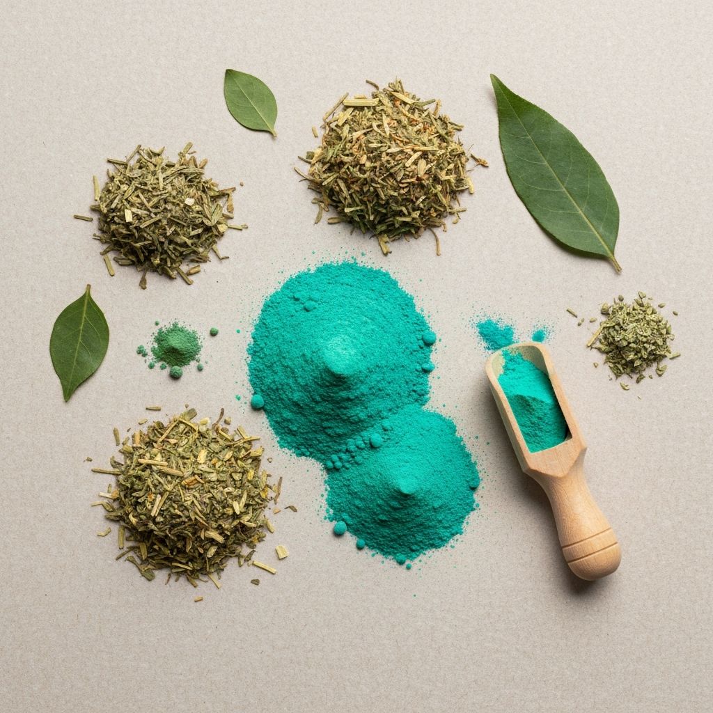 Example of herbal supplement presentation